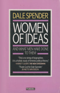 Women of ideas (and what men have done to them): from Aphra Behn to Adrienne Rich